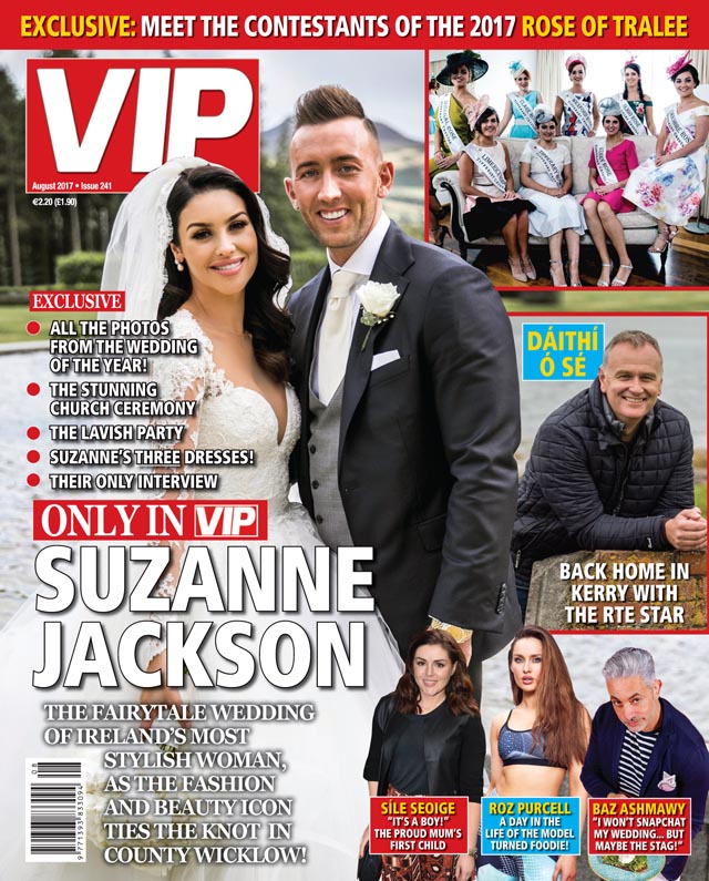 First look at Suzanne Jackson’s exclusive wedding shoot in VIP Magazine ...