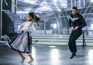 Jordan Conroy and Salome Chachua