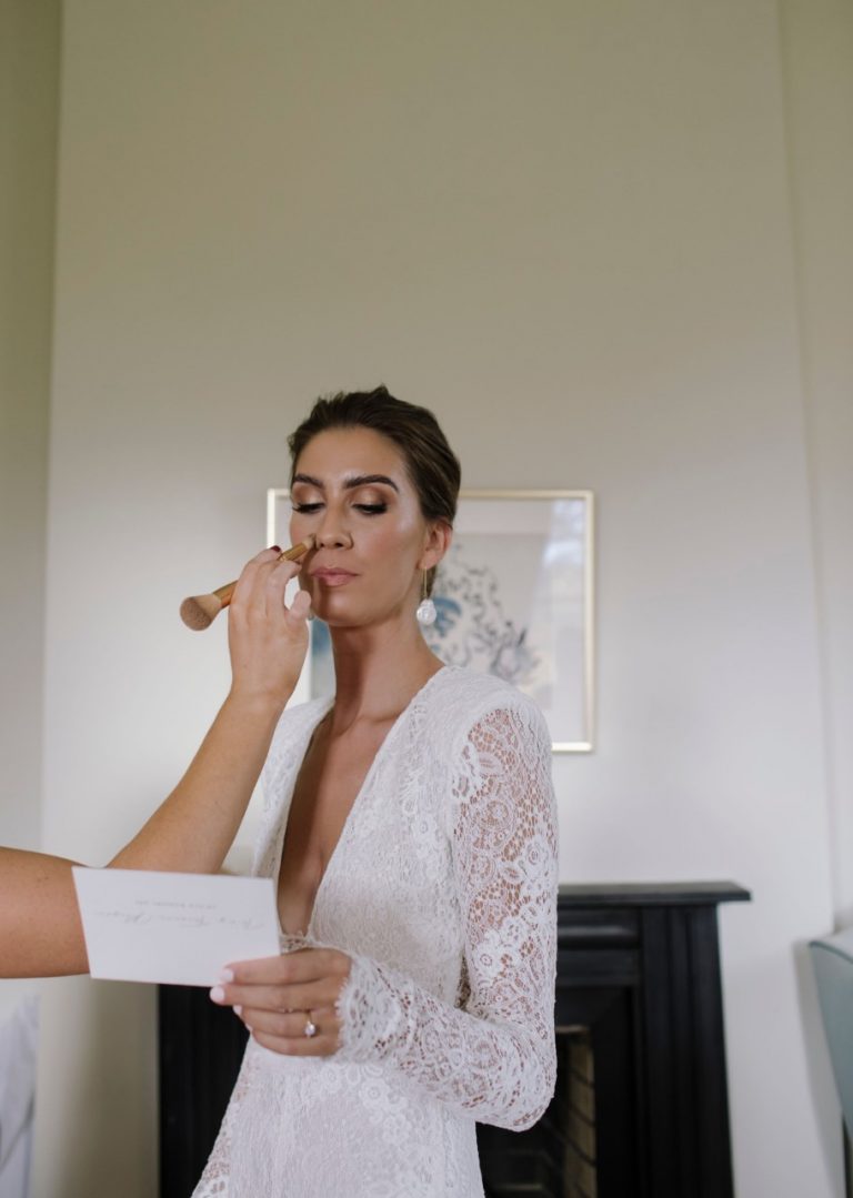 Aimee Connolly shares how she created Clémentine MacNeice's flawless base on her big day VIP