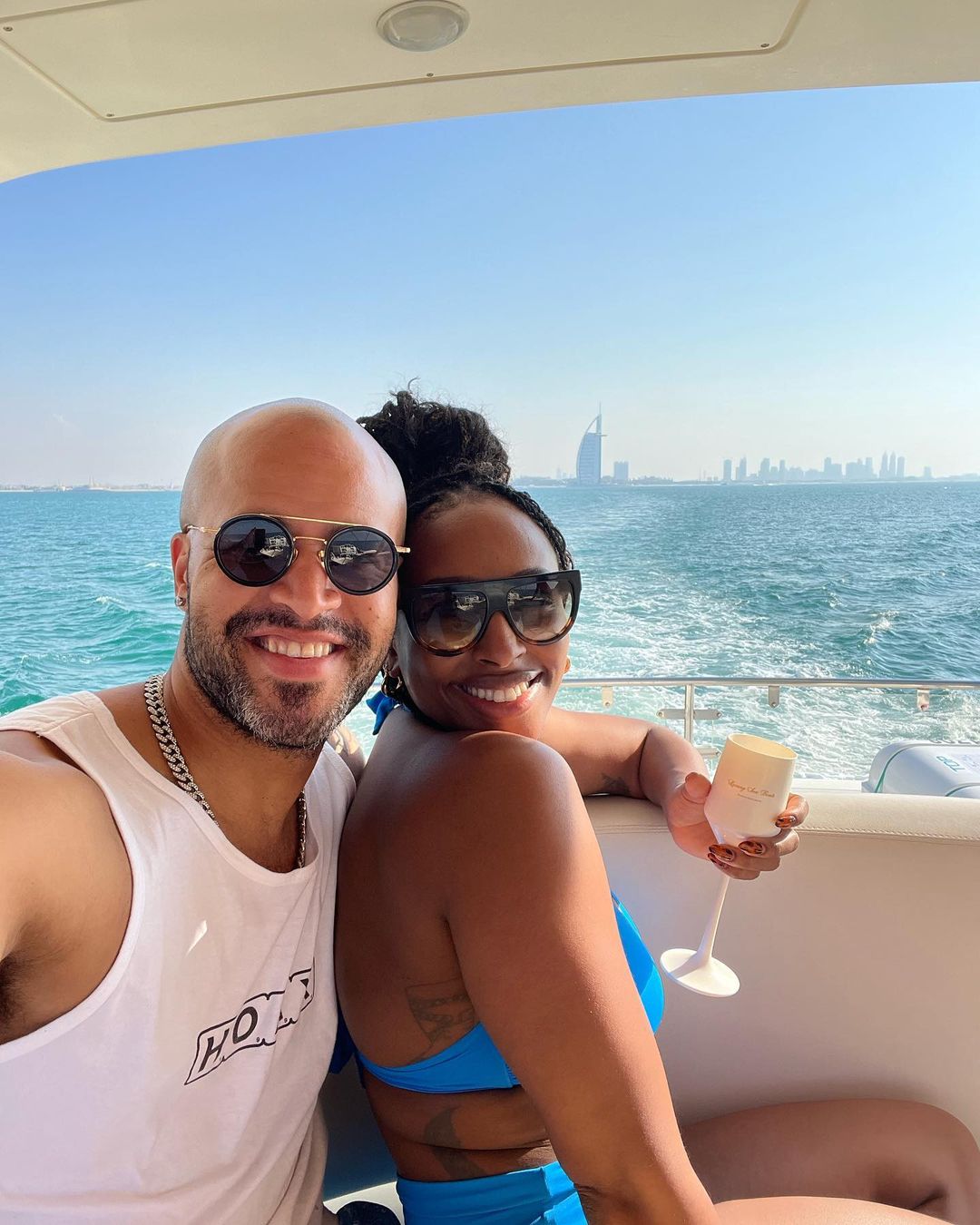 Alexandra Burke and Darren Randolph share first snap with their