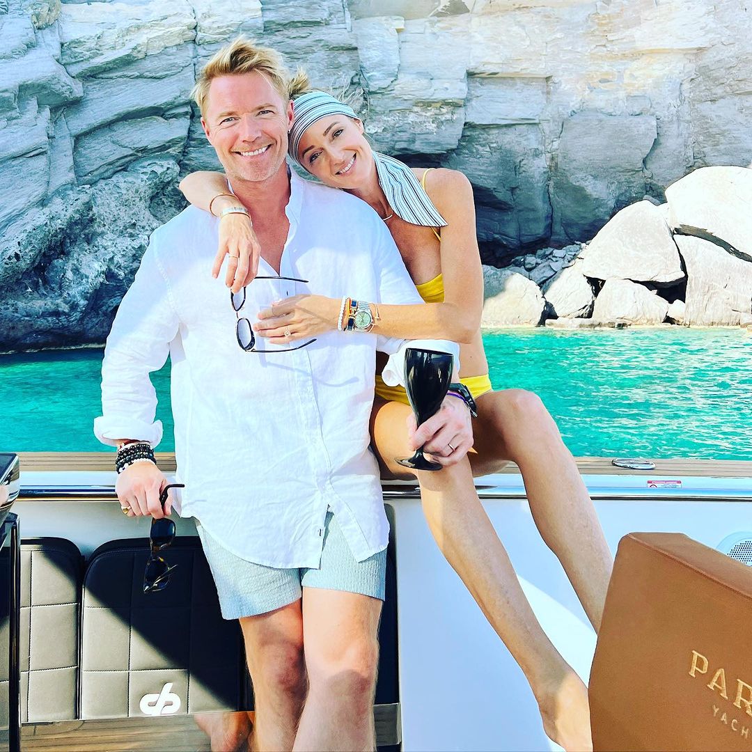 Ronan and Storm Keating celebrate their eighth wedding anniversary with ...