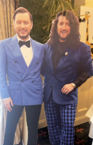Brian Dowling and Arthur Gouroulian blake