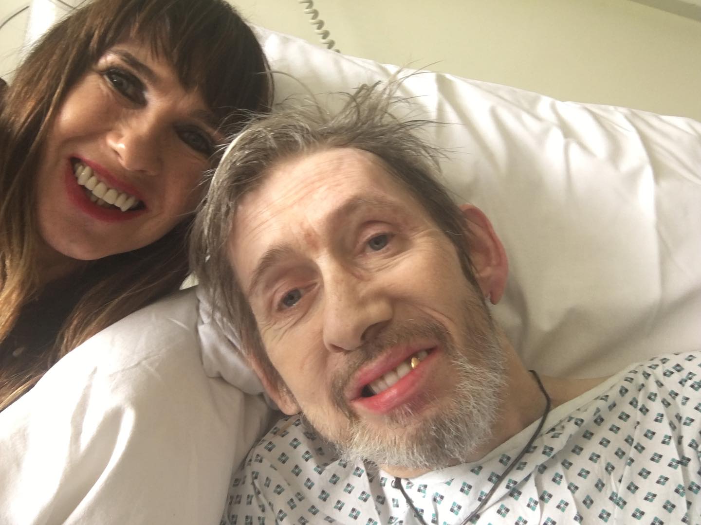 Shane MacGowan is home from hospital