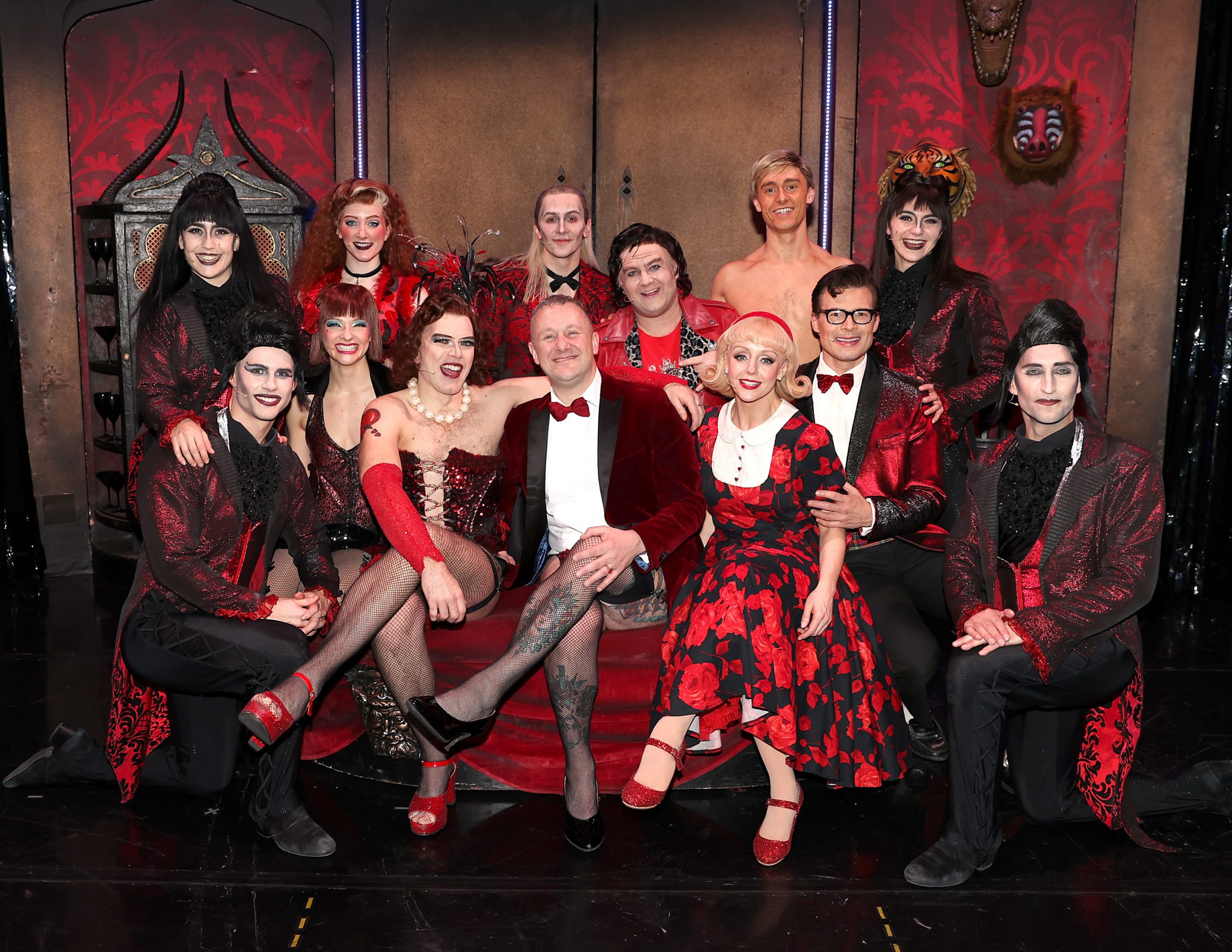 PJ Gallagher Struts His Stuff On Stage With The Rocky Horror Show Cast PJ Gallagher Struts His Stuff On Stage With The Rocky Horror Show Cast