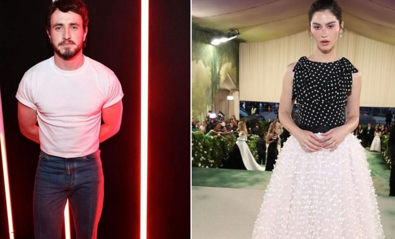 Paul Mescal and Gracie Abrams enjoy double date at music festival with